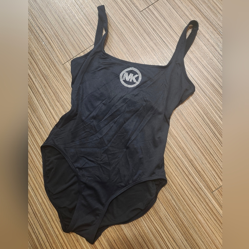 Michael Kors Black One Piece Swimsuit